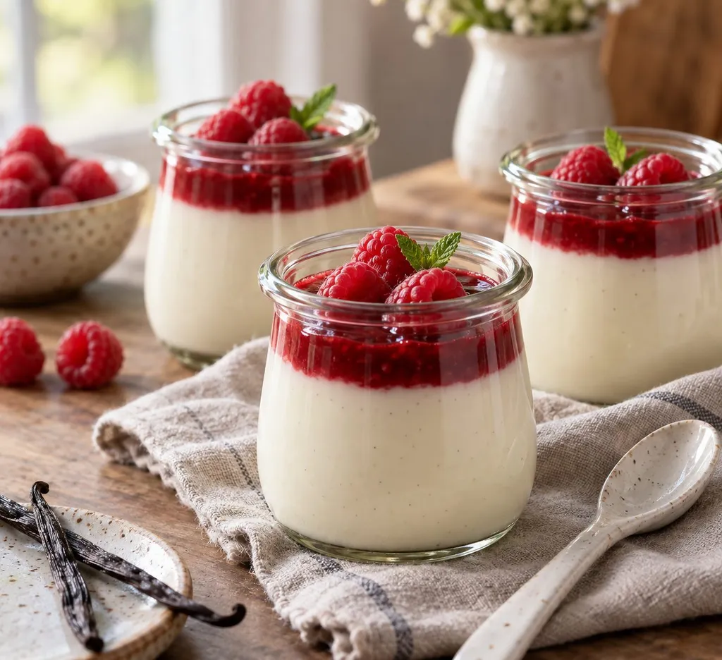 Panna cotta facile : la bonne texture en 15 minutes