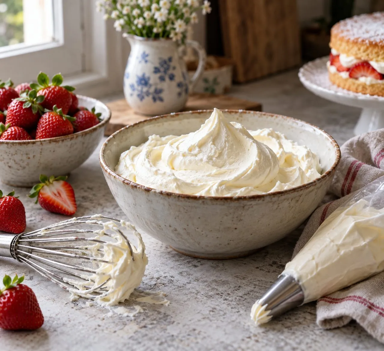 Chantilly mascarpone : la méthode pour une crème ferme et légère